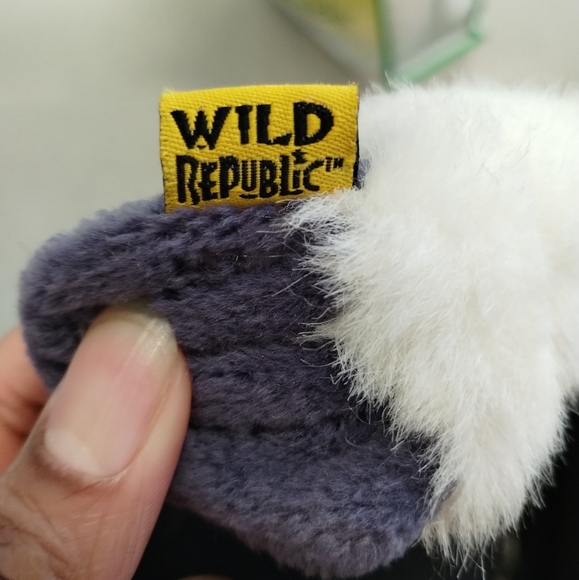 ✓Cotton Top Tamarin Monkey Brown White Wild Republic K & M Int'l Plush 18" Lovey - Picture 11 of 17